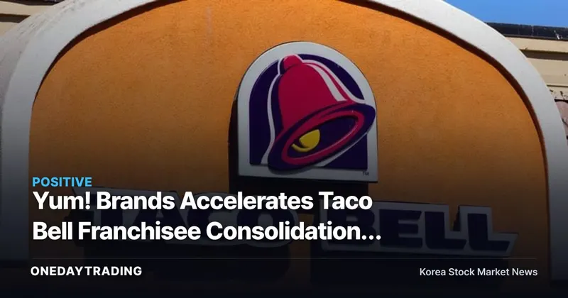 Yum! Brands Accelerates Taco Bell Franchisee Consolidation: What Southpaw's 43-Unit Acquisition Means