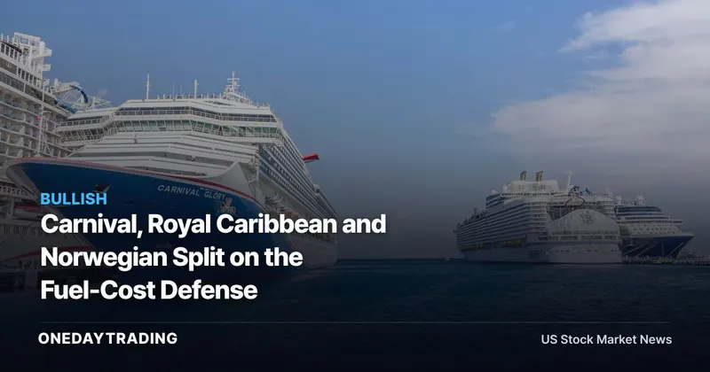 Carnival, Royal Caribbean and Norwegian Split on the Fuel-Cost Defense