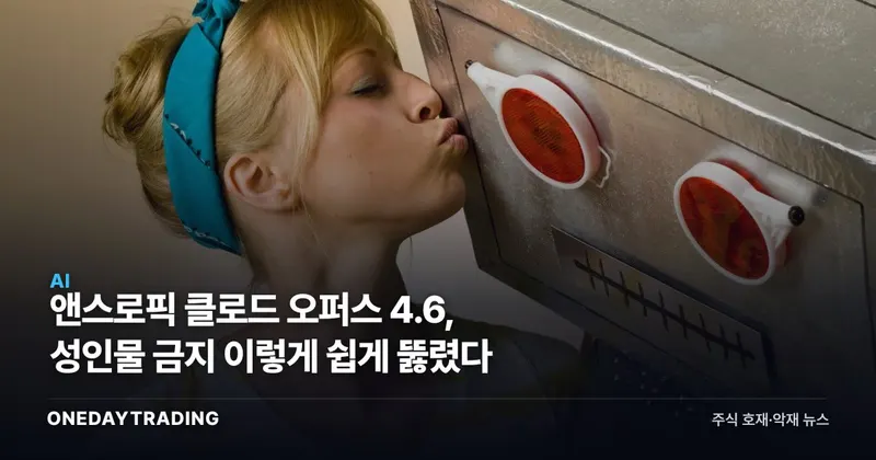 앤스로픽 클로드 오퍼스 4.6, 성인물 금지 이렇게 쉽게 뚫렸다