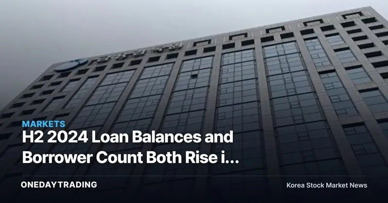 H2 2024 Loan Balances and Borrower Count Both Rise in the Moneylending Sector — What the Subprime Credit Signal Is Telling Investors