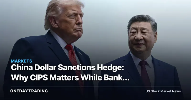 China Dollar Sanctions Hedge: Why CIPS Matters While Banks Still Need USD