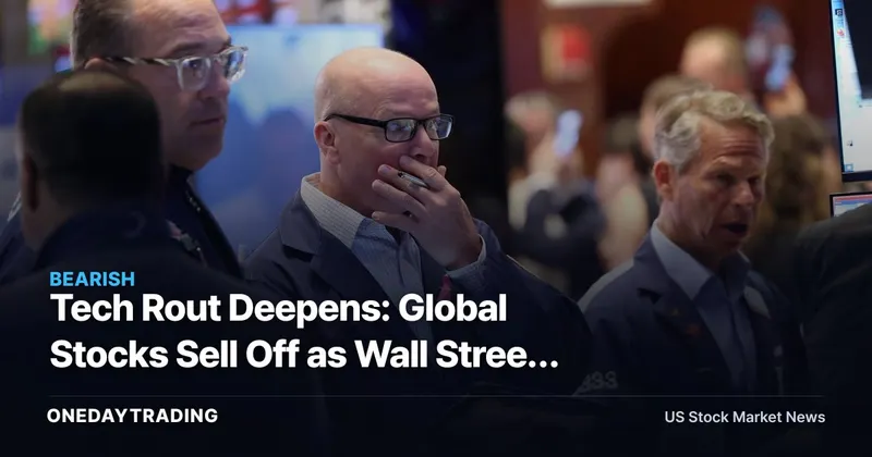 Tech Rout Deepens: Global Stocks Sell Off as Wall Street Drag Hits NVDA, AAPL, MSFT