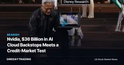 Nvidia, $36 Billion in AI Cloud Backstops Meets a Credit-Market Test