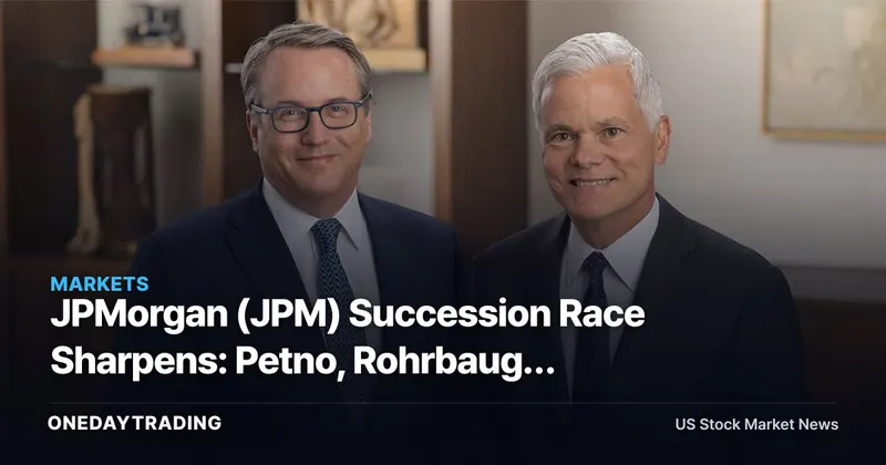JPMorgan (JPM) Succession Race Sharpens: Petno, Rohrbaugh Named Co-Presidents as Marianne Lake Exits