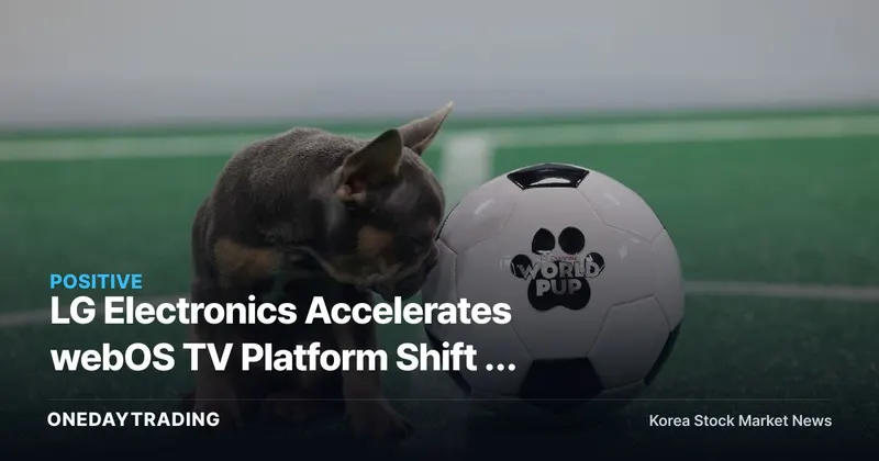LG Electronics Accelerates webOS TV Platform Shift — Pivoting to an Ad-Based Revenue Model