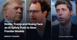 Nvidia, Trump and Huang Face an AI Safety Push to Slow Frontier Models