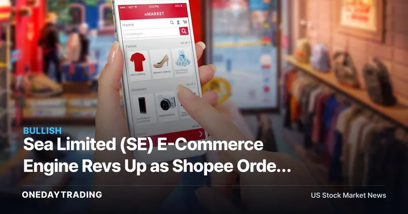 Sea Limited (SE) E-Commerce Engine Revs Up as Shopee Order Growth Stays Strong