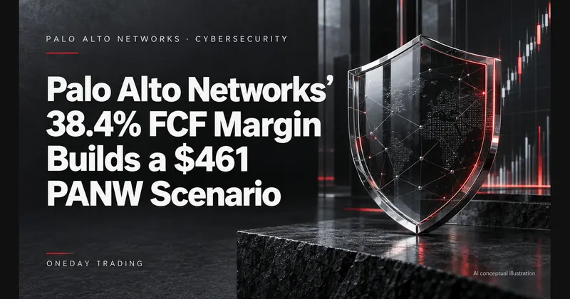Palo Alto Networks’ 38.4% FCF Margin Builds a $461 PANW Scenario