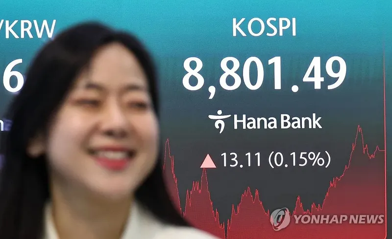코스피 9천피 돌파 시도하나…미국 지표·이란 변수 속 증시 향배