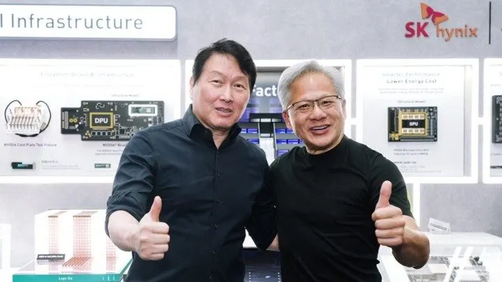 젠슨 황 7개월만에 방한, 재계 총수와 만찬…HBM 반도체株 주목