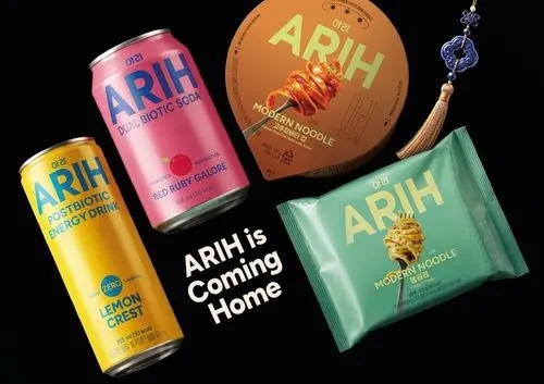 팔도·hy, BTS 협업 브랜드 아리(ARIH) 28종 국내 출시…식품 라인업 본격 확대