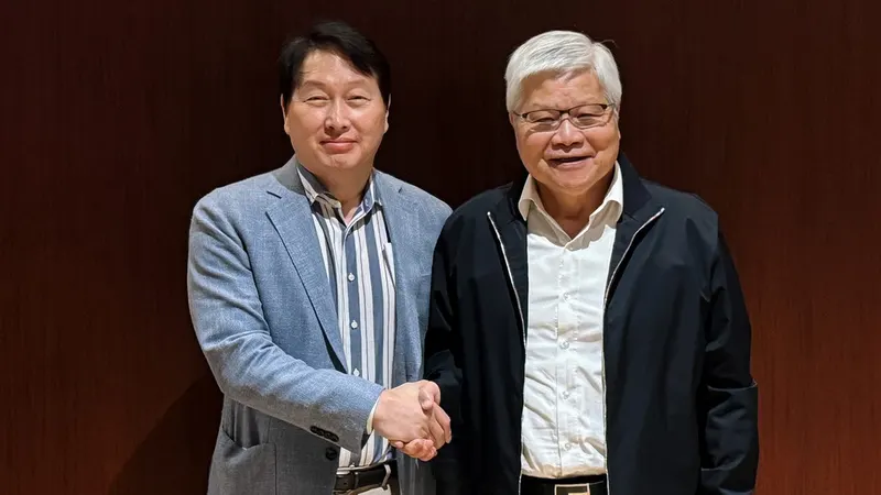 최태원 회장, TSMC 웨이저자 회장 회동…SK하이닉스 HBM 동맹 확대