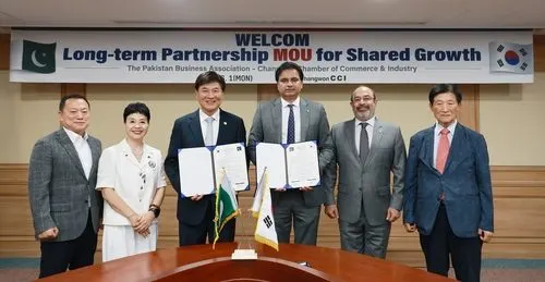 창원상의·파키스탄 비즈니스협회, 경제·무역·산업 협력 협약 체결