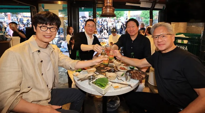 젠슨 황 방한, 엔비디아 4대 선물 보따리…AI 반도체 수혜주 어디