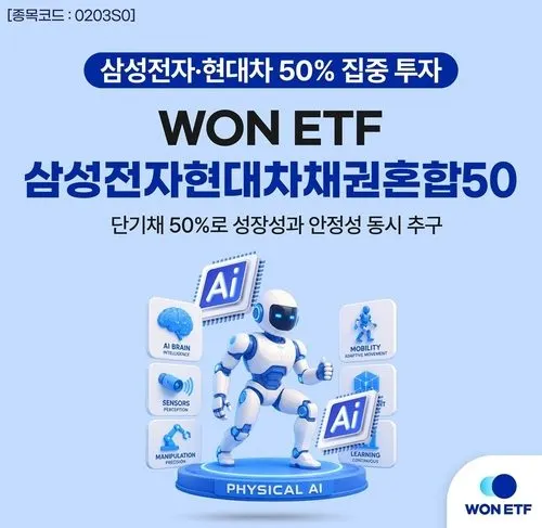 우리운용 삼성전자·현대차·채권 묶은 피지컬 AI ETF 출시, 의미는