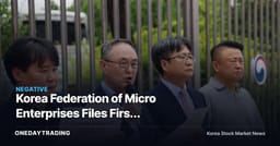 Korea Federation of Micro Enterprises Files First Objection in Four Years Over 10,700-Won Minimum Wage — Citing "2 Million Won a Month" Threshold