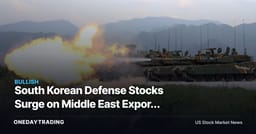 South Korean Defense Stocks Surge on Middle East Export Hopes After Iran War — EWY in Focus