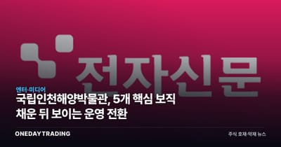 국립인천해양박물관, 5개 핵심 보직 채운 뒤 보이는 운영 전환