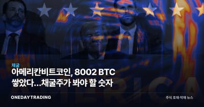 아메리칸비트코인, 8002 BTC 쌓았다…채굴주가 봐야 할 숫자