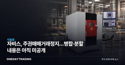 자비스, 주권매매거래정지…병합·분할 내용은 아직 미공개
