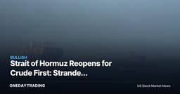 Strait of Hormuz Reopens for Crude First: Stranded Fertilizer Tightens Supply for CF, NTR, MOS