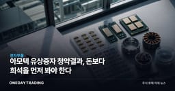 아모텍 유상증자 청약결과, 돈보다 희석을 먼저 봐야 한다