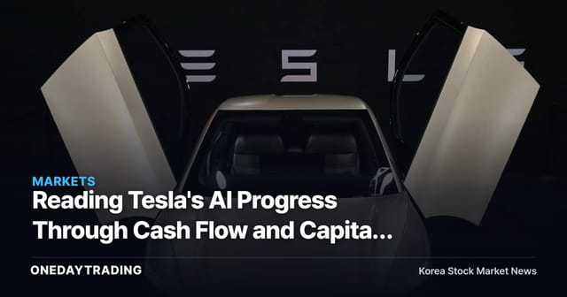 Reading Tesla's AI Progress Through Cash Flow and Capital Expenditure