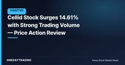 Cellid Stock Surges 14.61% with Strong Trading Volume — Price Action Review