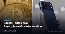 Bitcoin Touted as a Smartphone-Scale Innovation: What It Means for Crypto-Linked Stocks