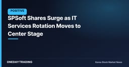 SPSoft Shares Surge as IT Services Rotation Moves to Center Stage