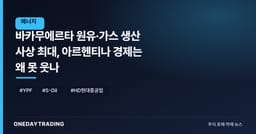 바카무에르타 원유·가스 생산 사상 최대, 아르헨티나 경제는 왜 못 웃나