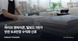 하이브 엔하이픈, 빌보드 1위가 만든 9.8만장 수익화 신호