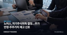 노머스, 자기주식취득 결정…주가 안정·주주가치 제고 신호