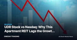 UDR Stock vs Nasdaq: Why This Apartment REIT Lags the Growth Rally