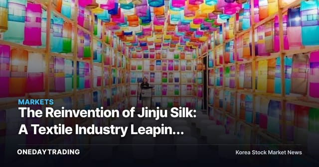 The Reinvention of Jinju Silk: A Textile Industry Leaping from Hanbok Linings to Advanced and Bio Materials