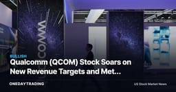 Qualcomm (QCOM) Stock Soars on New Revenue Targets and Meta Platforms Partnership