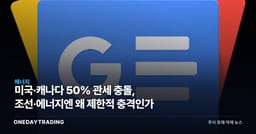 미국·캐나다 50% 관세 충돌, 조선·에너지엔 왜 제한적 충격인가