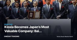 Kioxia Becomes Japan's Most Valuable Company: Bain Capital's 23 Trillion Won Profit Sends a Signal for the NAND Memory Market