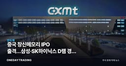 중국 창신메모리 IPO 출격…삼성·SK하이닉스 D램 경쟁 위협 분석