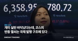 개미 실탄 바닥났다는데, 코스피 반등 열쇠는 국채 발행 구조에 있다