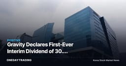 Gravity Declares First-Ever Interim Dividend of 30.6 Billion Won — The Real Money Ragnarok Earned