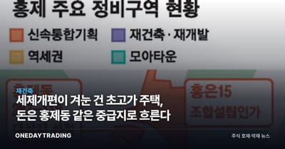 세제개편이 겨눈 건 초고가 주택, 돈은 홍제동 같은 중급지로 흐른다