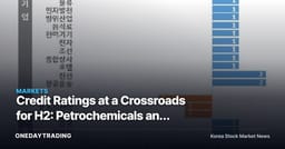 Credit Ratings at a Crossroads for H2: Petrochemicals and Construction Face Downgrade Risk, Shipbuilding and Defense Get Upgrade Signals