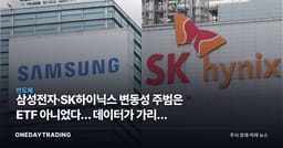 삼성전자·SK하이닉스 변동성 주범은 ETF 아니었다… 데이터가 가리킨 진짜 원인
