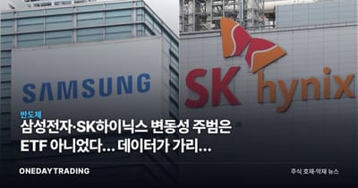 삼성전자·SK하이닉스 변동성 주범은 ETF 아니었다… 데이터가 가리킨 진짜 원인
