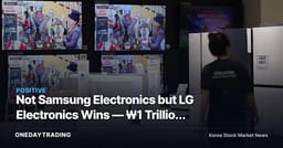 Not Samsung Electronics but LG Electronics Wins — ₩1 Trillion Operating Profit Gap Emerges in Home Appliances and HVAC