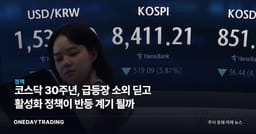 코스닥 30주년, 급등장 소외 딛고 활성화 정책이 반등 계기 될까