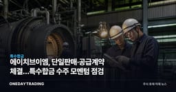 에이치브이엠, 단일판매·공급계약 체결…특수합금 수주 모멘텀 점검