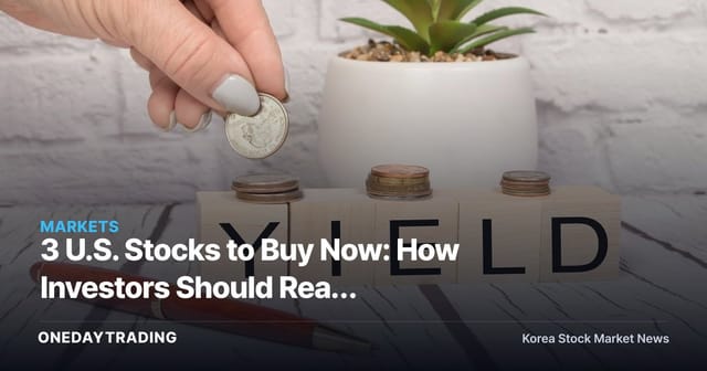 3 U.S. Stocks to Buy Now: How Investors Should Read Recommendation Lists