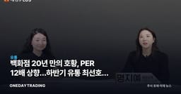 백화점 20년 만의 호황, PER 12배 상향…하반기 유통 최선호주 점검